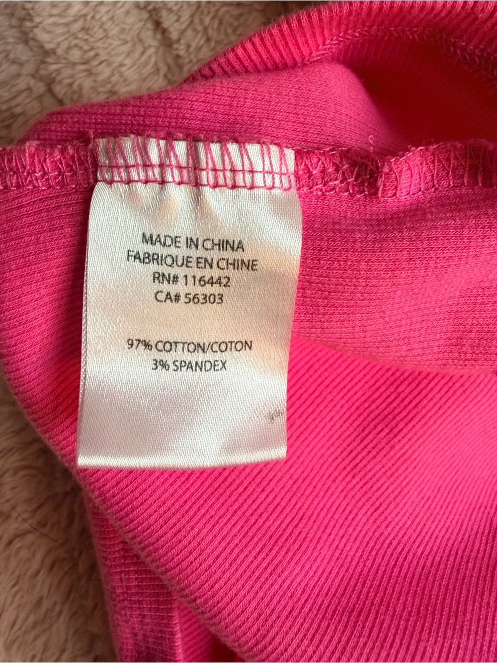 Zine Pink Ribbed Open-Back Crop Top | Cotton & Spandex | Large | EUC - Picture 6 of 7